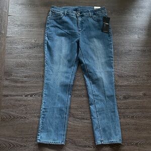 Slimsation By Multiples Straight Leg Blue Jeans